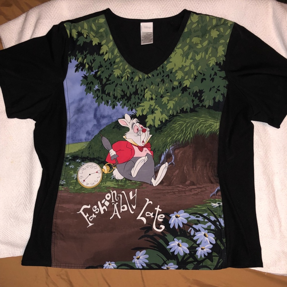 Disney Scrub top